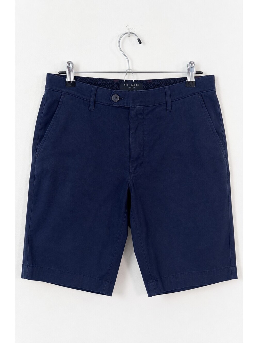 Ted Baker London Cortrom Men's Navy Chino Shorts Cotton Stretch 33R
